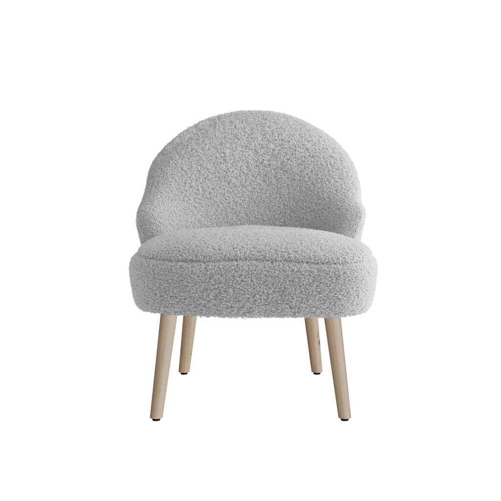 Chic Ted Fabric Accent Chair: Plush Comfort, Modern Style Statement