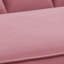 Brighton Pink Velvet Sofa Bed with Storage and Rollaway Mattress