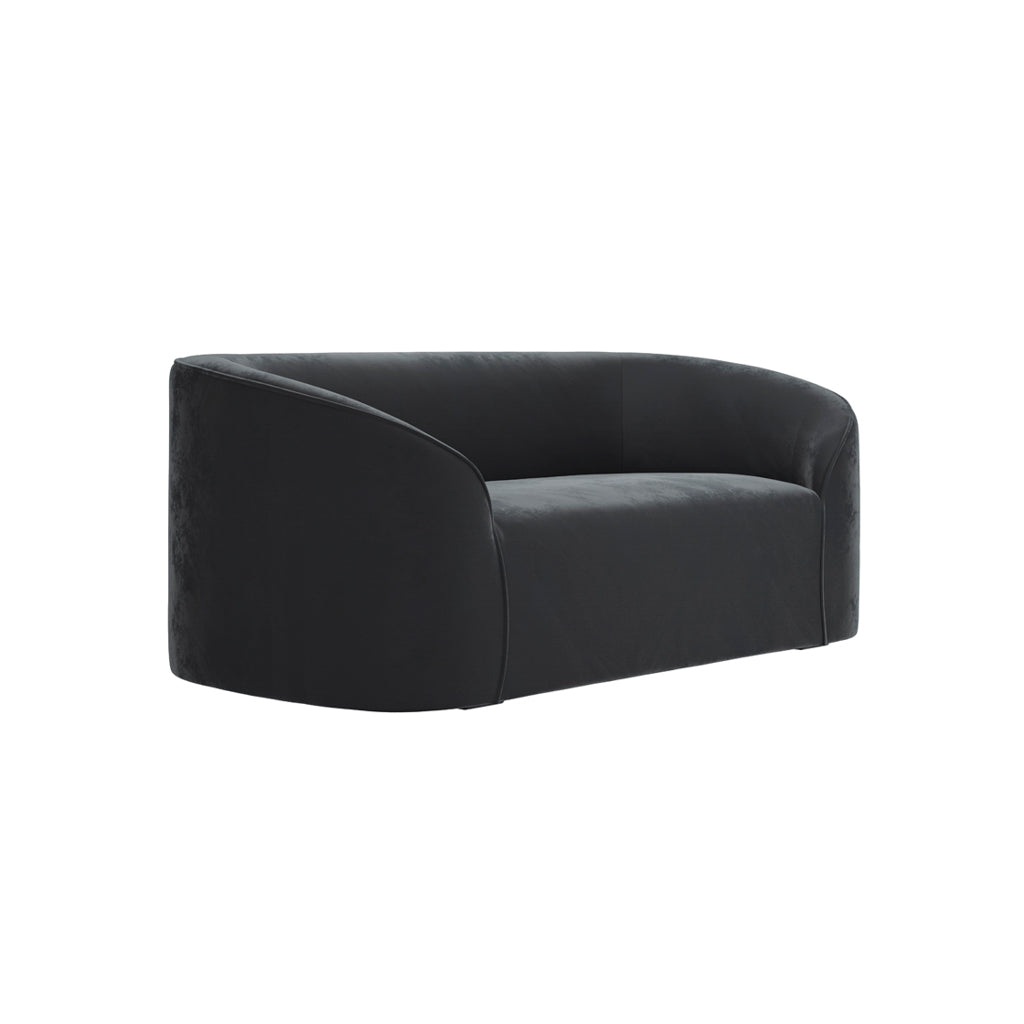 Zuma Black Sofa: Modern, Comfortable, Durable 3-Seater for Contemporary Living Spaces